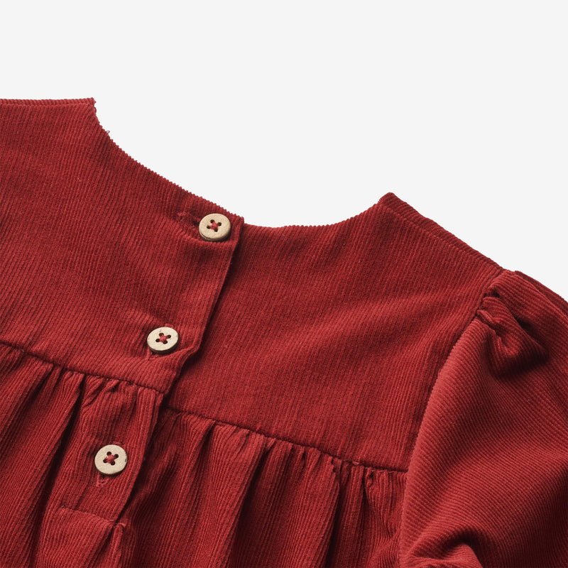 Wheat Main Kjole Elvira Dresses 2080 cherry red