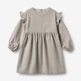 Wheat Main Kjole Gro Dress 0104 greybrown check