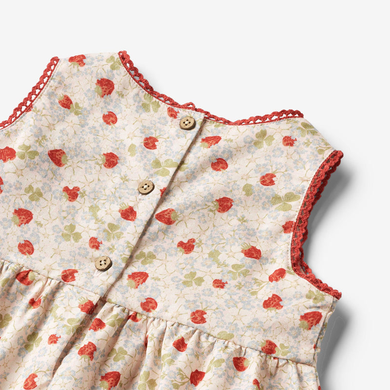 Wheat Main  Kjole Kirsten Dresses 2283 rose strawberries