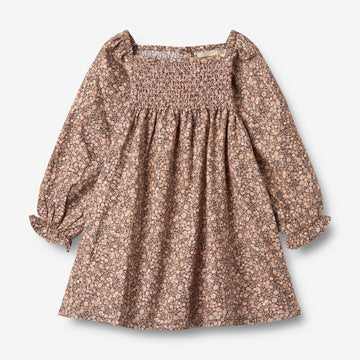 Wheat Main Kjole L/S Bella Dress 9546 black sea garden