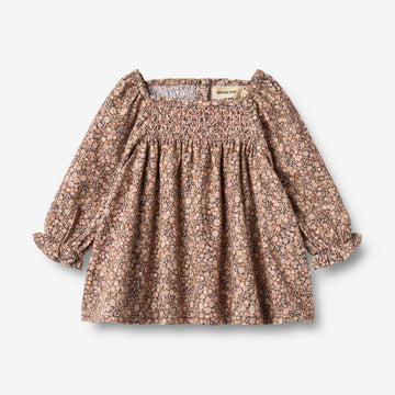 Wheat Main Kjole L/S Bella Dress 9546 black sea garden