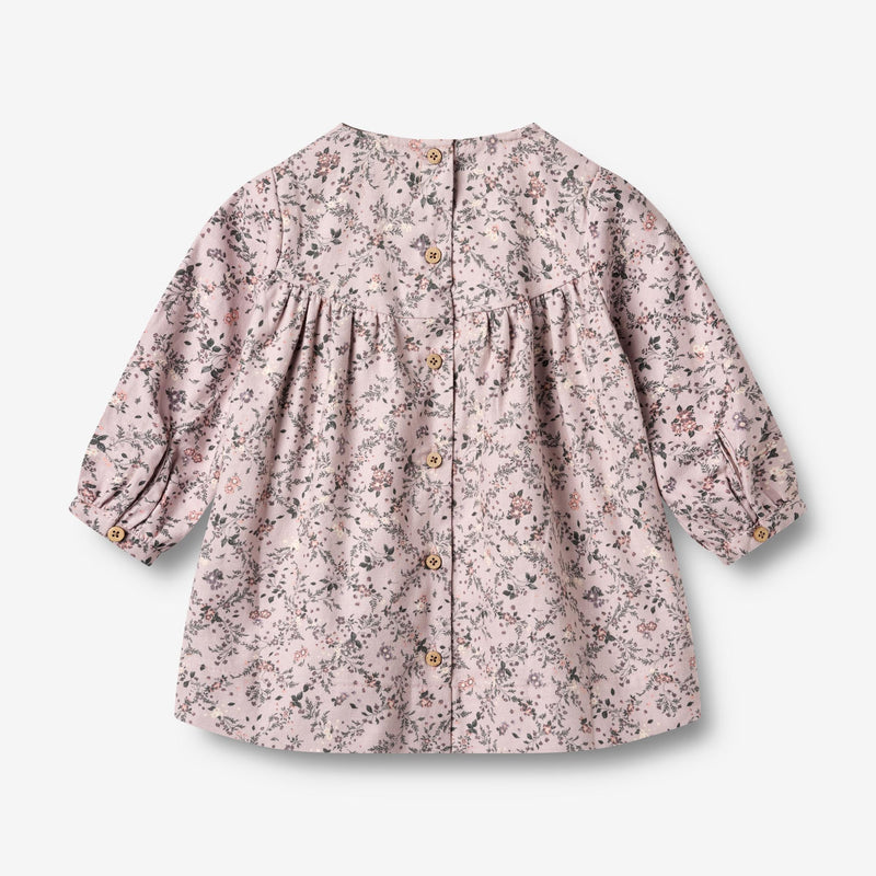 Wheat Main Kjole L/S Fenja Dress 9559 lilac checked flowers