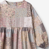 Wheat Main Kjole L/S Herdis Dress 9618 patchwork flowers