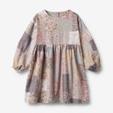 Wheat Main Kjole L/S Herdis Dress 9618 patchwork flowers