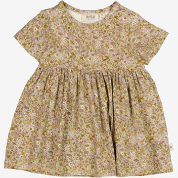 Wheat Main  Kjole Nova | Baby Dresses 5057 fossil flowers