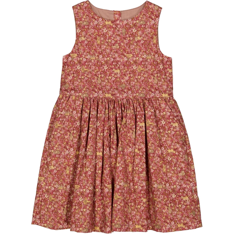 Wheat Main Kjole Thelma Dresses 9082 flowers and cats