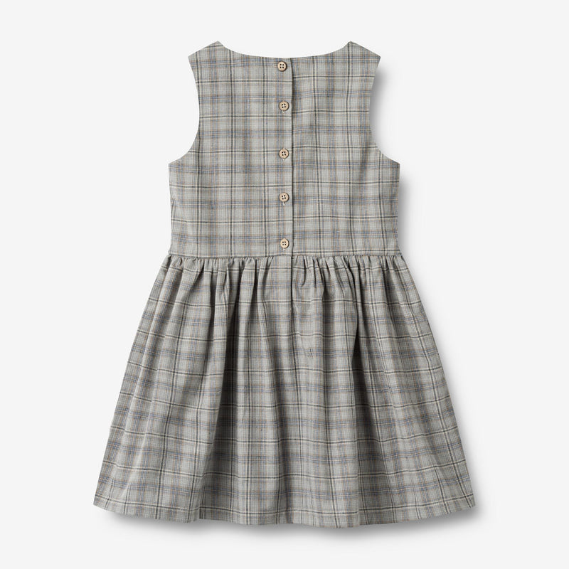 Wheat Main Kjole Thelma Dresses 1125 cloudy blue check