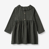 Wheat Main  Kjole Violetta Dresses 0026 black coal check