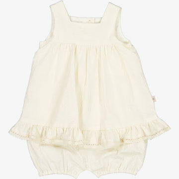 Wheat Main  Kjoledress Harriet | Baby Dresses 3129 eggshell 