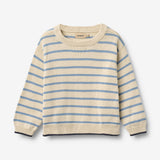 Wheat Main Knit Pullover Morgan Pullover 9642 faded denim stripe