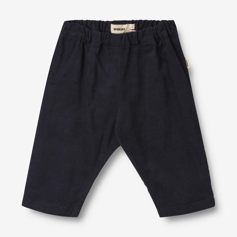 Wheat Main Kordfløyelbukse Aiden Trousers 1432 navy