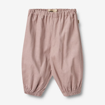 Wheat Main Kordfløyelbukse med linning Trousers 1135 dry rose