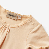 Wheat Main Kortermet body Edna | Baby Underwear/Bodies 1251 Pale Peach