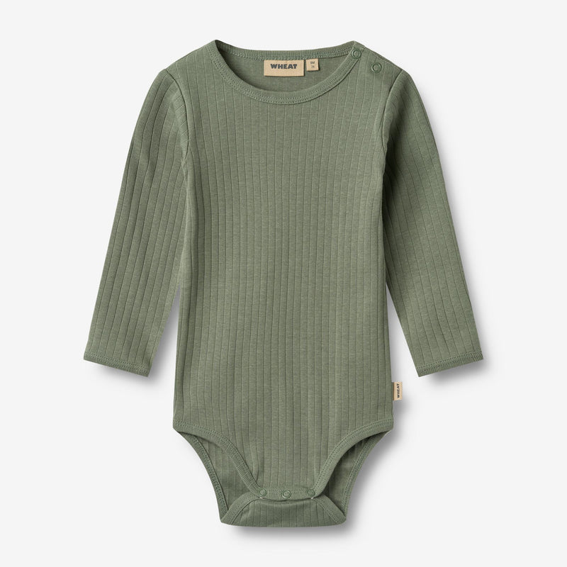 Wheat Main Kropp L/S Berti Body 4119 dusty green