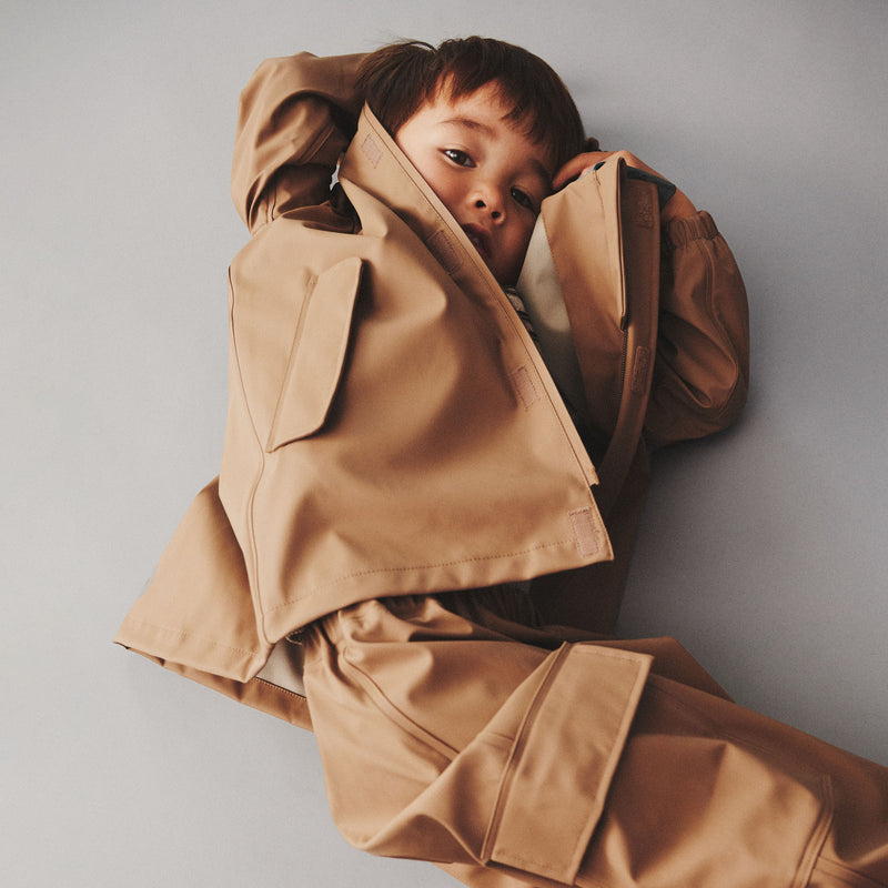 Wheat Outerwear Lang Regnjakke Finely Jacket 3002 hazel