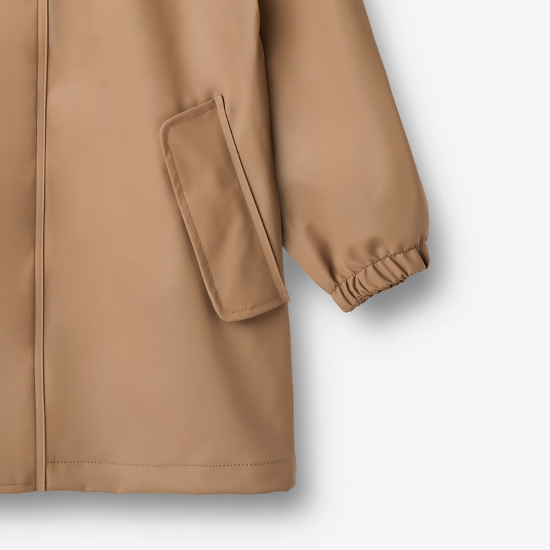 Wheat Outerwear Lang Regnjakke Finely Jacket 3002 hazel