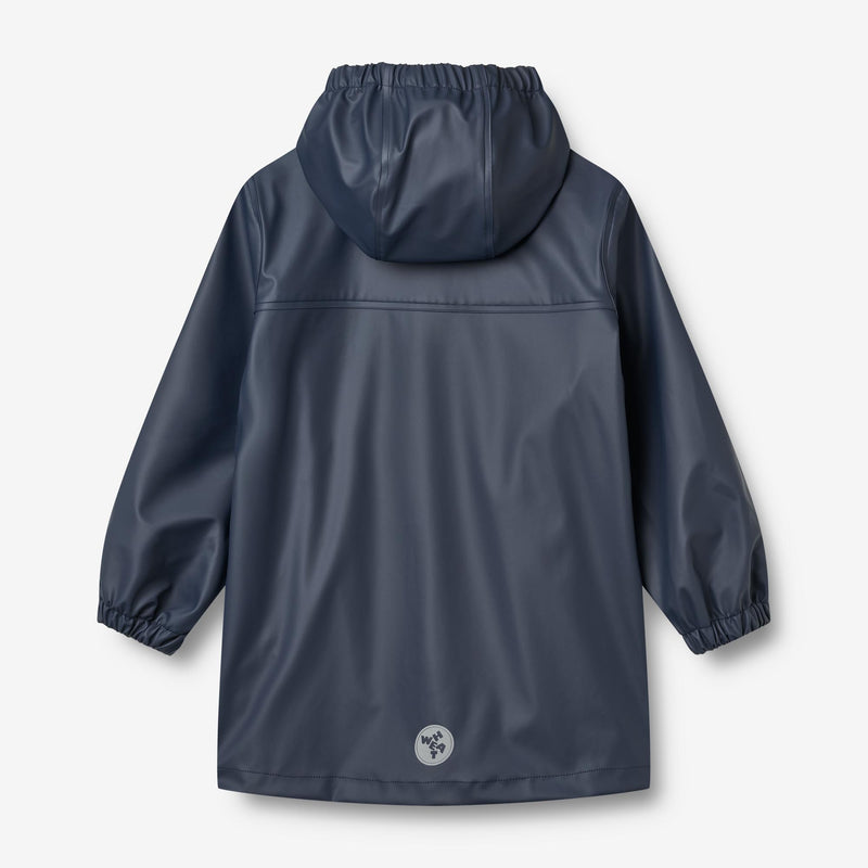 Wheat Outerwear Lang Regnjakke Finely Rainwear 1060 ink