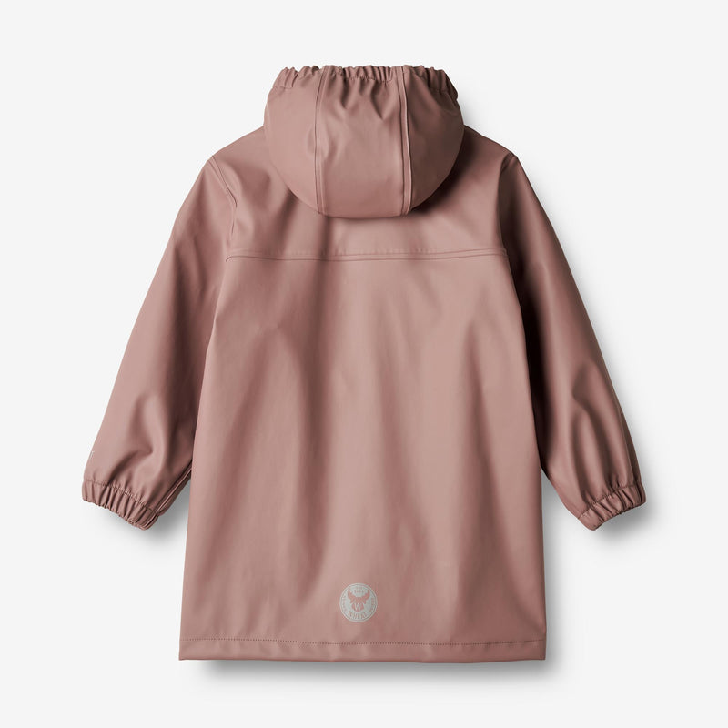 Wheat Outerwear  Lang Regnjakke Finely Rainwear 1239 dusty lilac