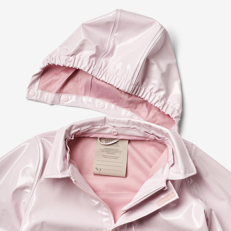 Wheat Outerwear  Lang Regnjakke Finely Rainwear 9505 cherry bloom glossy