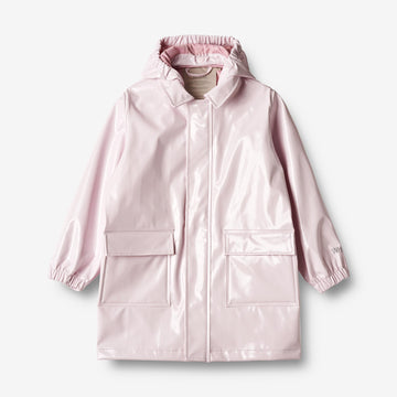 Wheat Outerwear  Lang Regnjakke Finely Rainwear 9505 cherry bloom glossy
