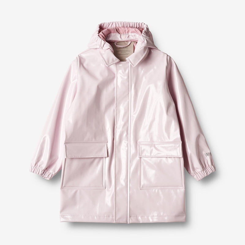 Wheat Outerwear  Lang Regnjakke Finely Rainwear 9505 cherry bloom glossy