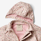 Wheat Outerwear  Lang Regnjakke Finely Rainwear 9014 clam multi flowers