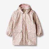 Wheat Outerwear  Lang Regnjakke Finely Rainwear 9014 clam multi flowers