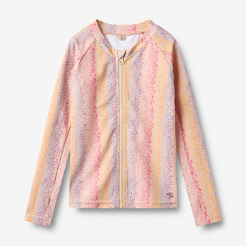 Wheat Main Langærmet Bade T-skjorte Ada Swimwear 1234 multi rainbow