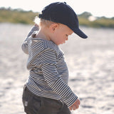 Wheat Main Langærmet Basis T-shirt Stig Jersey Tops and T-Shirts 0040 black stripe