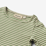 Wheat Main Body Berti | Baby Underwear/Bodies 1142 elm green stripe