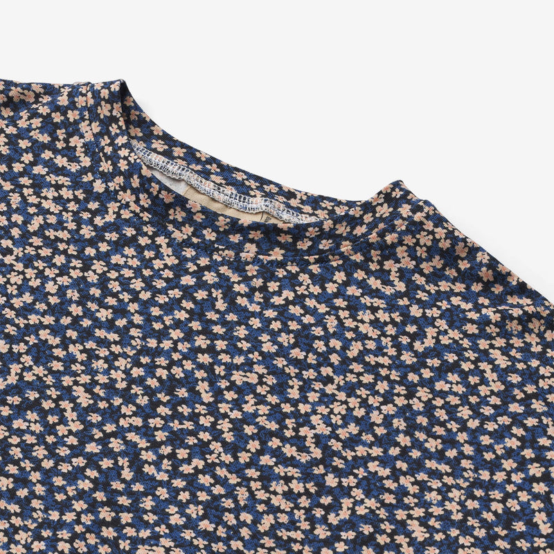 Wheat Main  Langærmet T-Shirt Thilda Jersey Tops and T-Shirts 1481 blue flowers