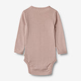 Wheat SMU Langærmet Uld Body Lucca Body 1135 dry rose