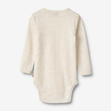 Wheat SMU Langærmet Uld Body Lucca Body 1141 eggshell melange