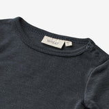 Wheat SMU Langærmet Uld Body Lucca Body 1432 navy