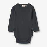 Wheat SMU Langærmet Uld Body Lucca Body 1432 navy