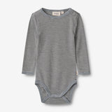 Wheat SMU Langærmet Uld Body Lucca Body 1433 navy stripe