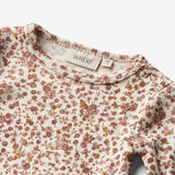 Wheat Wool Langærmet Uld Body Lucca Underwear/Bodies 2475 rose flowers