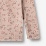 Wheat Wool Langærmet Ull T-shirt Alfie Jersey Tops and T-Shirts 1358 lilac flowers
