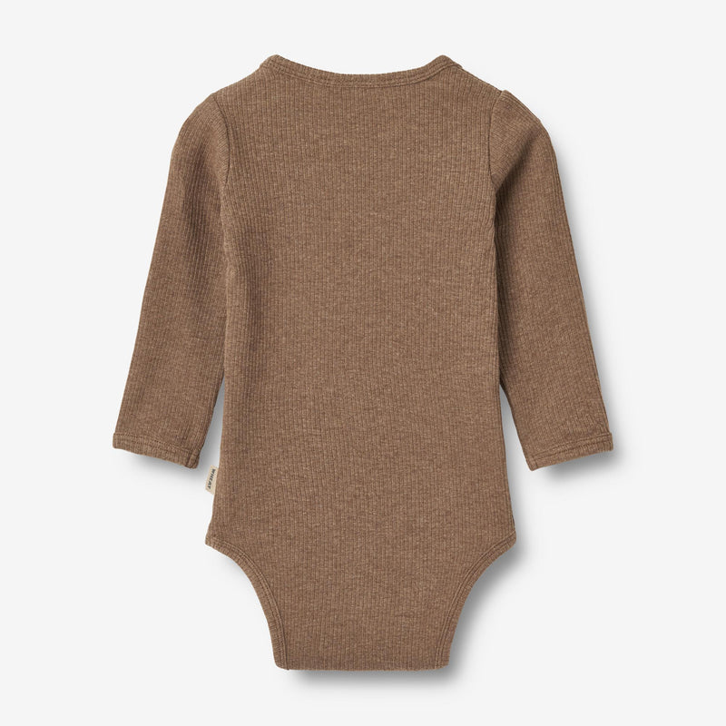 Wheat Main Langermet Body Berti Underwear/Bodies 3303 coffee melange