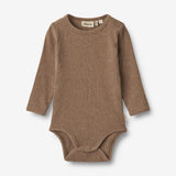 Wheat Main Langermet Body Berti Underwear/Bodies 3303 coffee melange