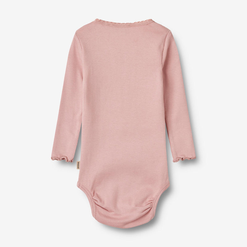 Wheat Main Langermet Rib Body Lotta Underwear/Bodies 1188 rose frost