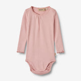 Wheat Main Langermet Rib Body Lotta Underwear/Bodies 1188 rose frost