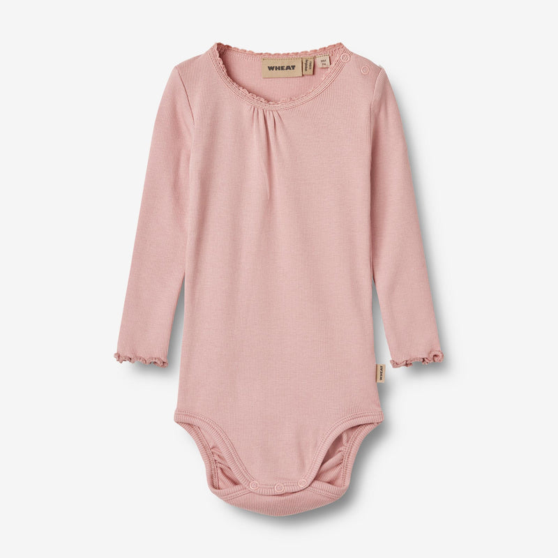 Wheat Main Langermet Rib Body Lotta Underwear/Bodies 1188 rose frost