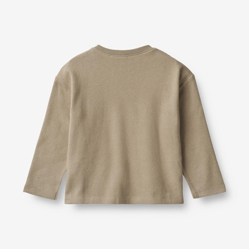 Wheat Main  Langermet T-Skjorte Miel Sweatshirts 3239 beige stone