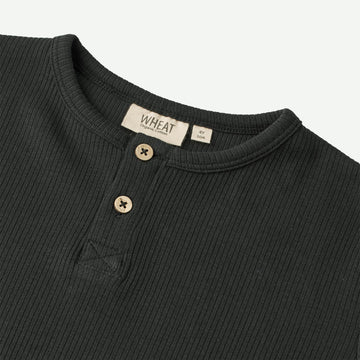 Wheat Main  Langermet T-Skjorte Morris Jersey Tops and T-Shirts 1432 navy