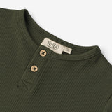 Wheat Main  Langermet T-Skjorte Morris | Baby Jersey Tops and T-Shirts 4097 deep forest