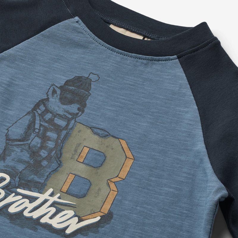 Wheat Main Langermet T-skjorte Bror Jersey Tops and T-Shirts 1174 bering sea