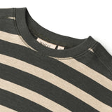 Wheat Main  Langermet T-skjorte Malthe Jersey Tops and T-Shirts 9209 dark stripe