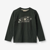 Wheat Main  Langermet T-skjorte Solsystemet Jersey Tops and T-Shirts 0025 black coal
