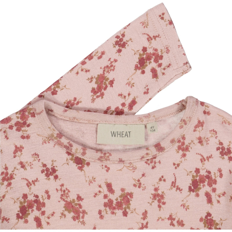 Wheat Wool Langermet Ull Trøye Jersey Tops and T-Shirts 2475 rose flowers